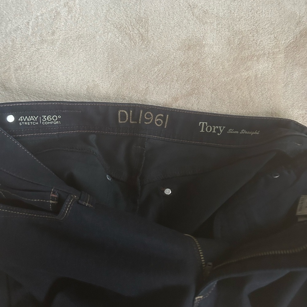 Tory Burch Straight Leg Jeans - Picture 5 of 6